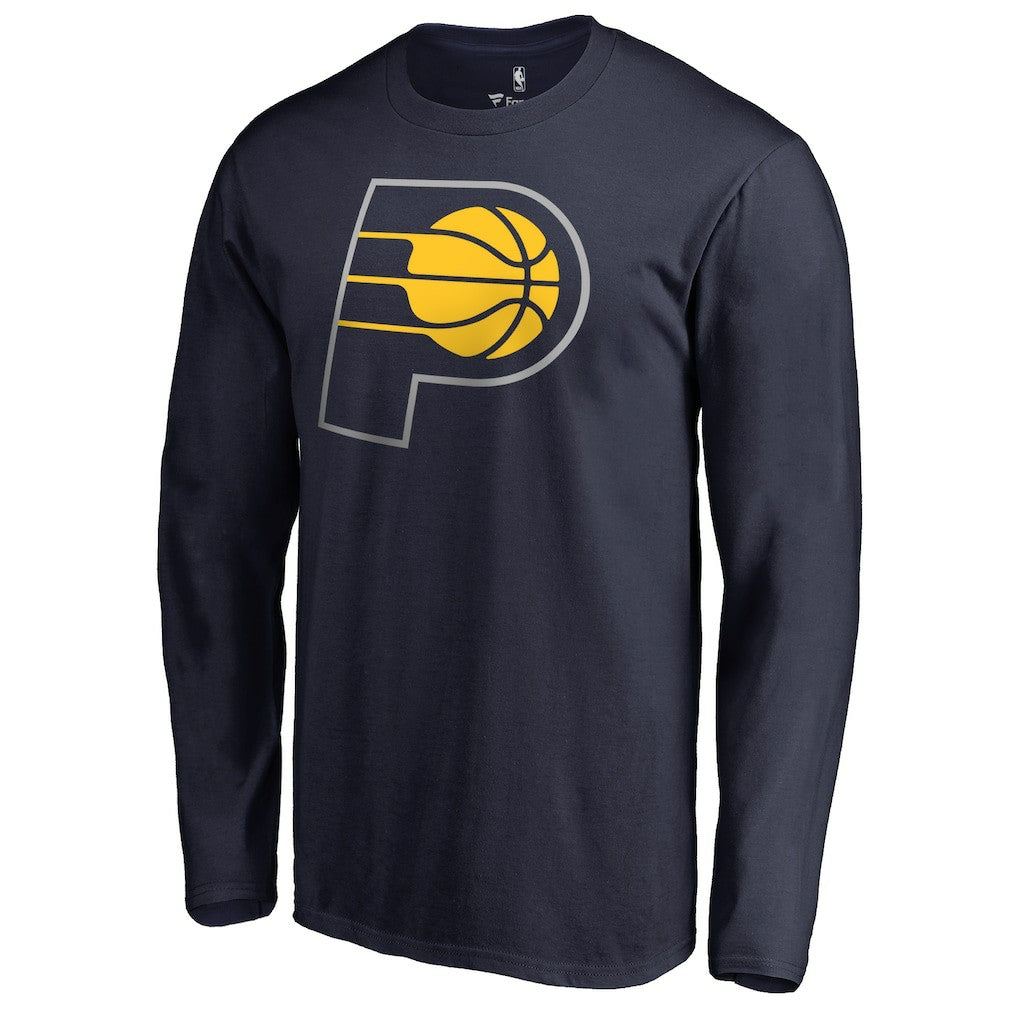 NBA - Indiana Pacers Primary Logo Long Sleeve T-Shirt - Navy