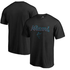 Miami Marlins Team Lockup T-Shirt Sale