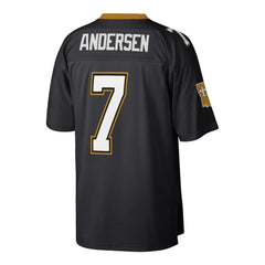 Morten Andersen New Orleans Saints Retired Player Legacy Replica Jersey Black - Mitchell & Ness