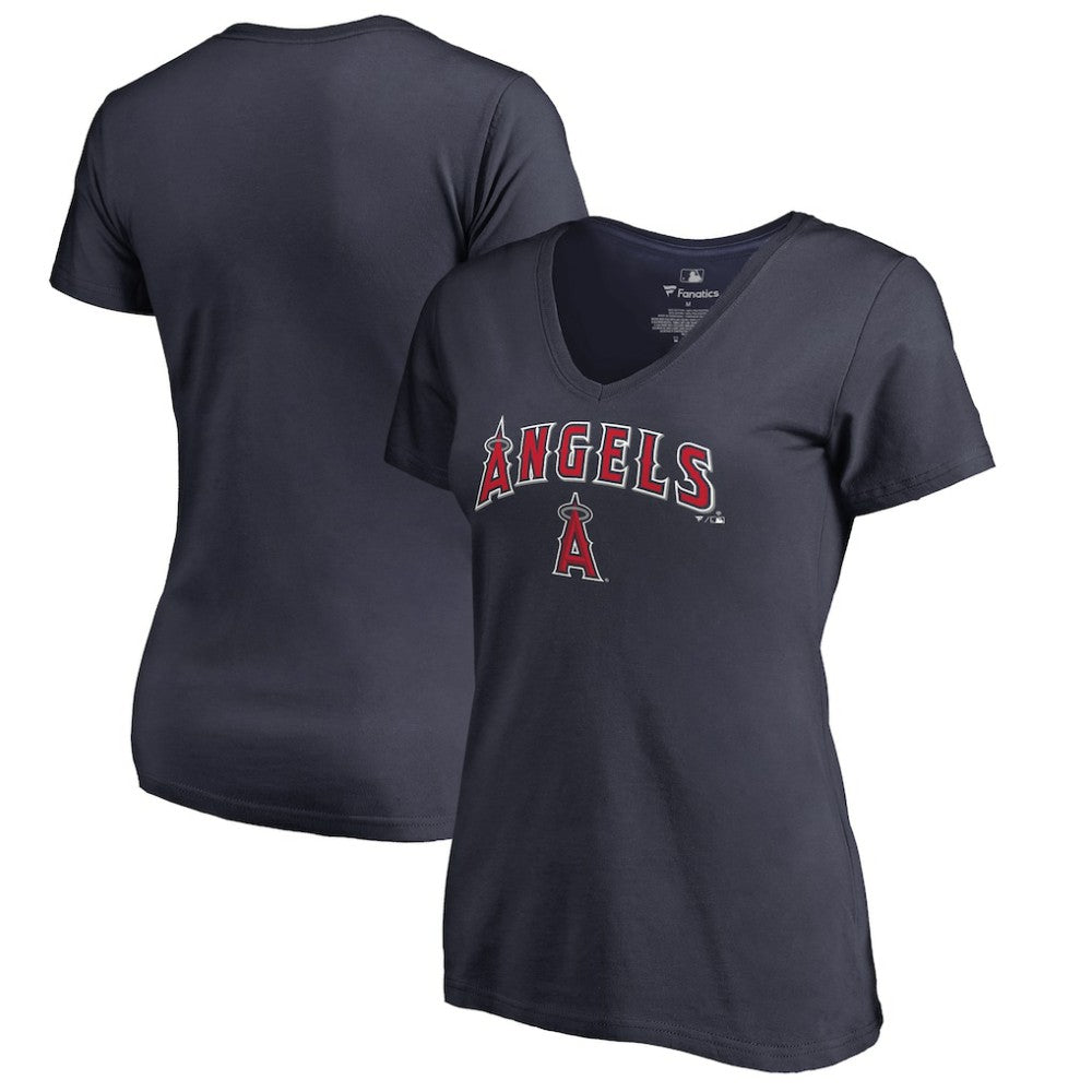 Los Angeles Angels Women's Team Lockup T-Shirt Sale