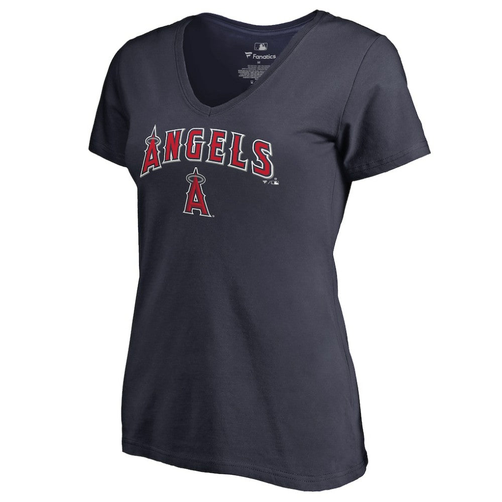 Los Angeles Angels Women's Team Lockup T-Shirt Sale