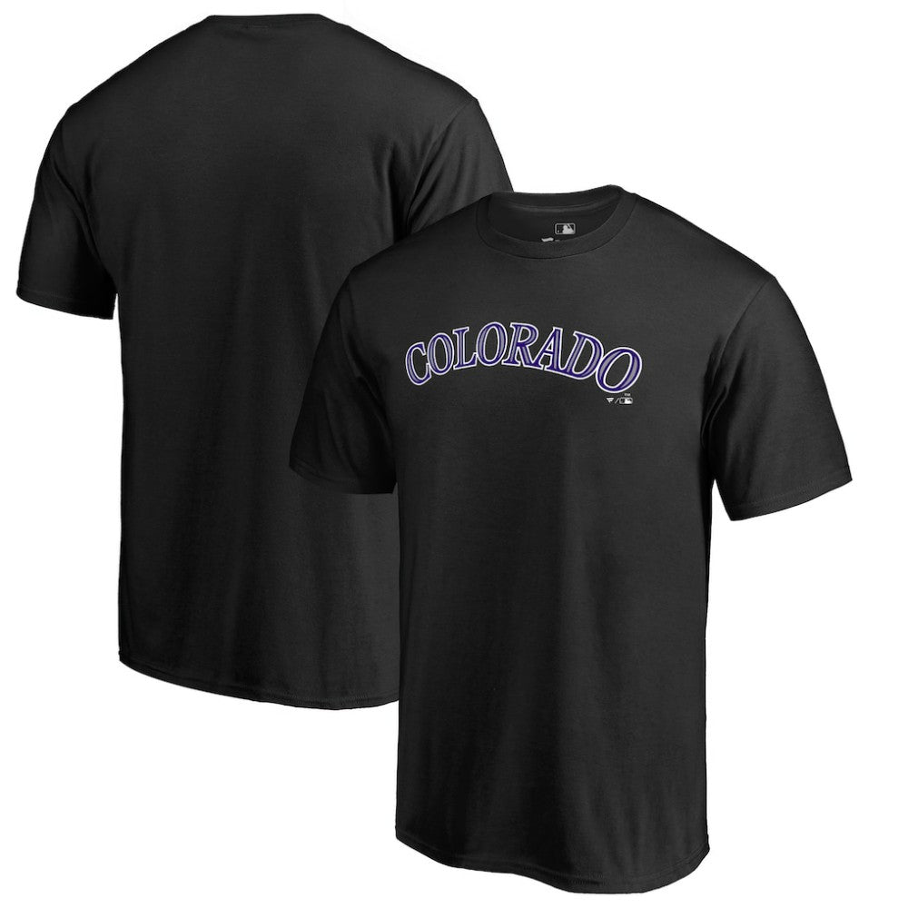 Colorado Rockies Team Wordmark T-Shirt Sale