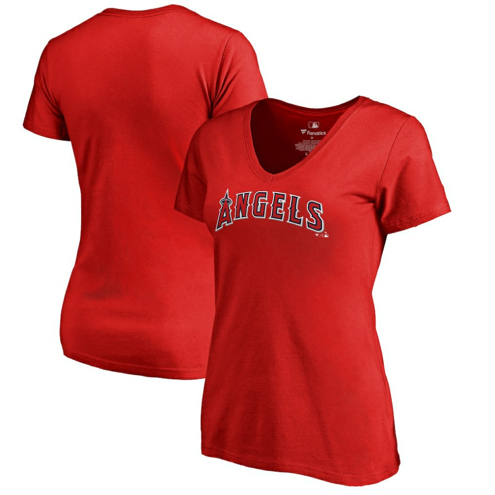 Los Angeles Angels Women's Team Wordmark T-Shirt On Sale