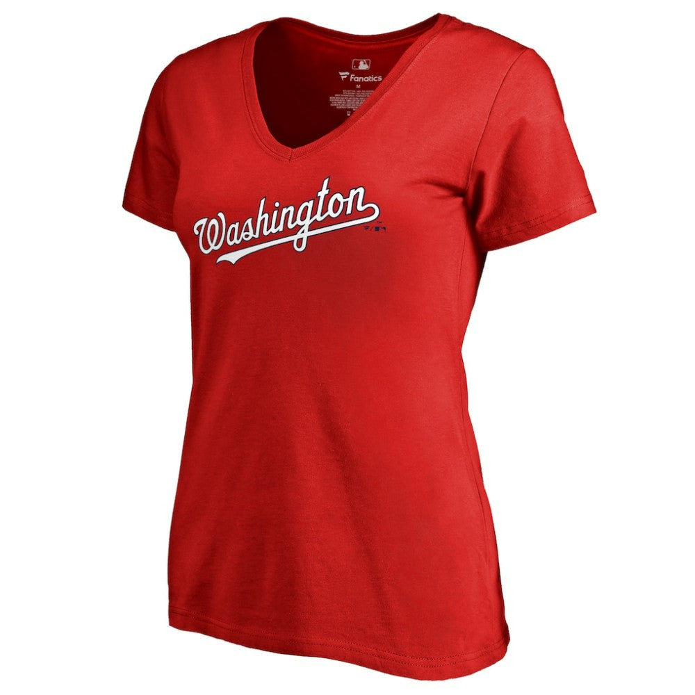 Washington Nationals Women's Team Wordmark T-Shirt Sale