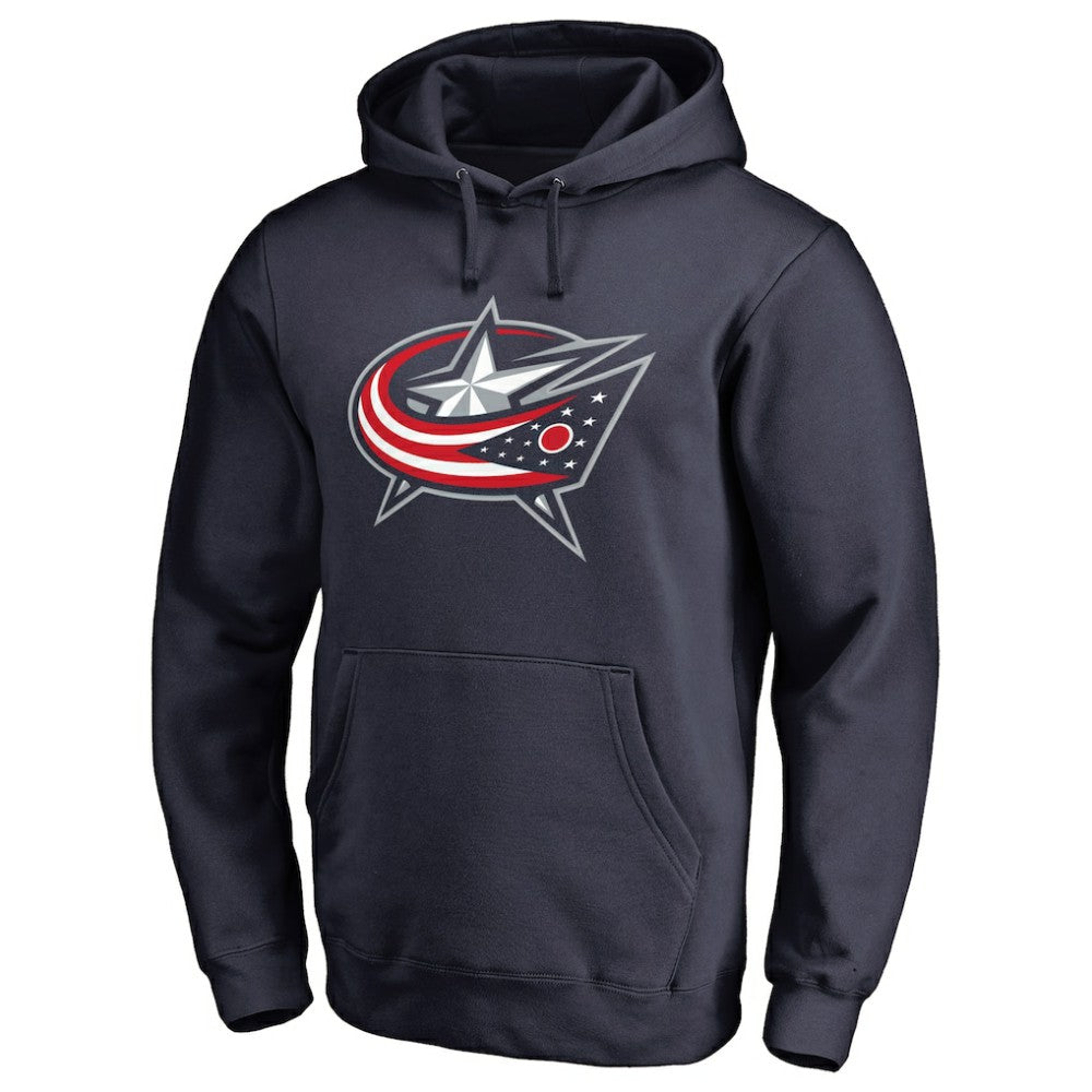 Zach Werenski Columbus Blue Jackets - Backer Pullover Hoodie Navy