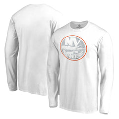 New York Islanders - White Out Long Sleeve T-Shirt White