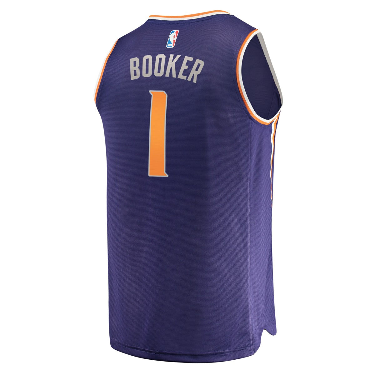 Fanatics - Devin Booker Phoenix Suns Fast Break Replica Jersey Purple - Icon Edition