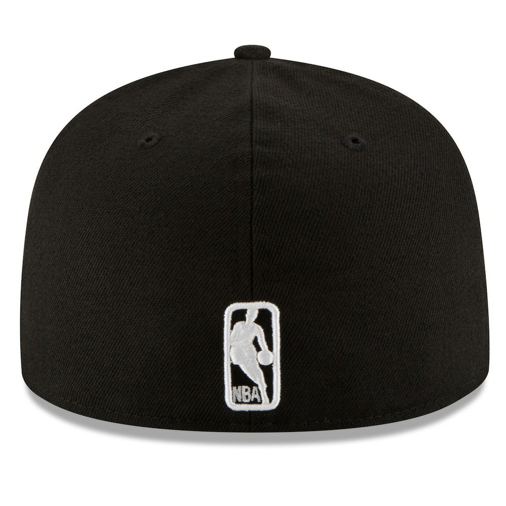 New Era - Boston Celtics Black & White Logo 59FIFTY Fitted Hat - Black