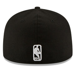 New Era - Boston Celtics Black & White Logo 59FIFTY Fitted Hat - Black