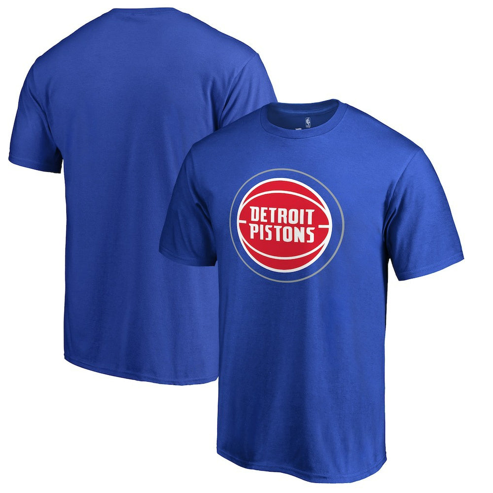 NBA - Detroit Pistons Primary Logo 2 T-Shirt - Royal