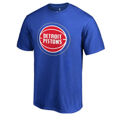NBA - Detroit Pistons Primary Logo 2 T-Shirt - Royal