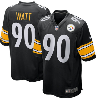 T.J. Watt Pittsburgh Steelers Youth Game Jersey - Black | NFL Jerseys