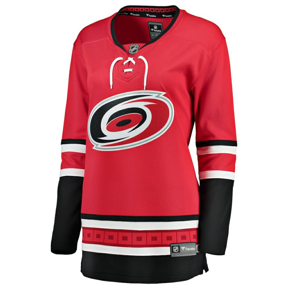 Carolina Hurricanes Fanatics Women's Alternate Breakaway Jersey - Red | NHL Jerseys
