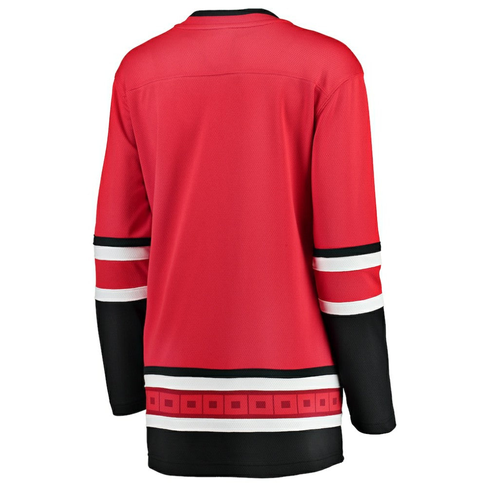 Carolina Hurricanes Fanatics Women's Alternate Breakaway Jersey - Red | NHL Jerseys