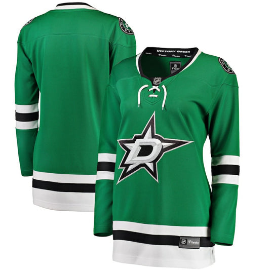 Dallas Stars Fanatics Women's Home Breakaway Jersey - Green | NHL Jerseys