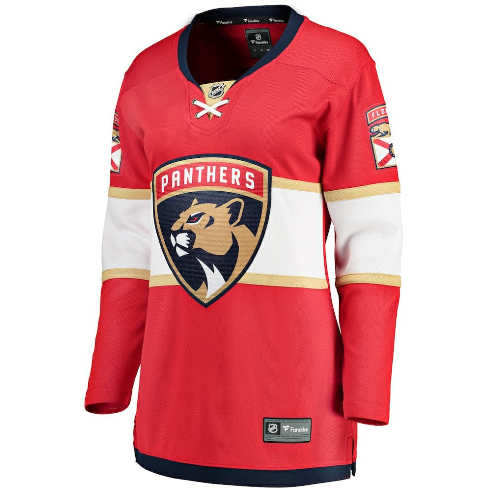 Florida Panthers - Fanatics Women's Home Breakaway Jersey Red