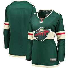Minnesota Wild - Fanatics Women's Home Breakaway Jersey Green
