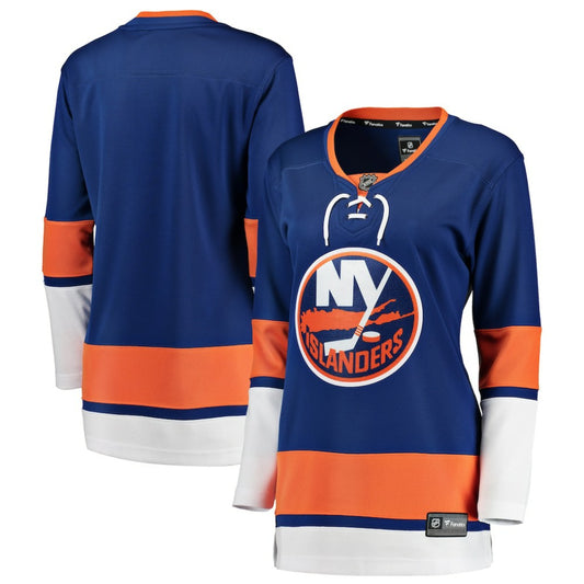 New York Islanders Fanatics Women's Home Breakaway Jersey - Blue | NHL Jerseys