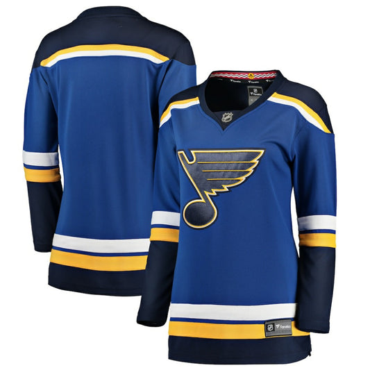 St. Louis Blues Fanatics Women's Home Breakaway Jersey - Blue | NHL Jerseys
