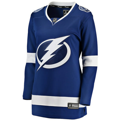 Tampa Bay Lightning Fanatics Women's Home Breakaway Jersey - Blue | NHL Jerseys