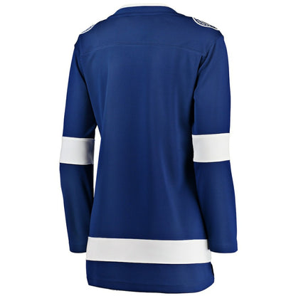 Tampa Bay Lightning Fanatics Women's Home Breakaway Jersey - Blue | NHL Jerseys