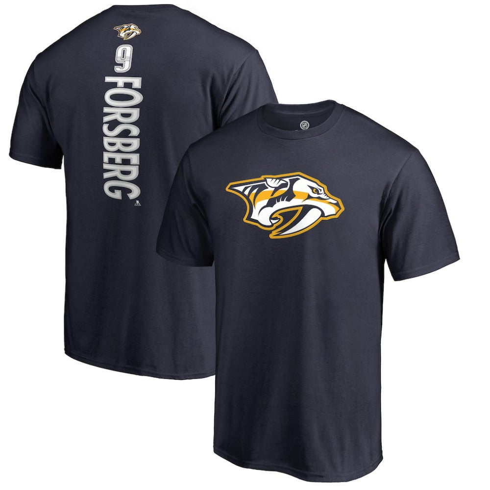 Filip Forsberg Nashville Predators - Backer T-Shirt Navy