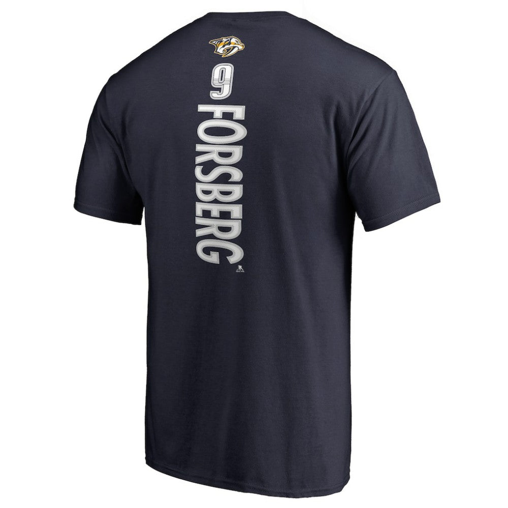 Filip Forsberg Nashville Predators - Backer T-Shirt Navy