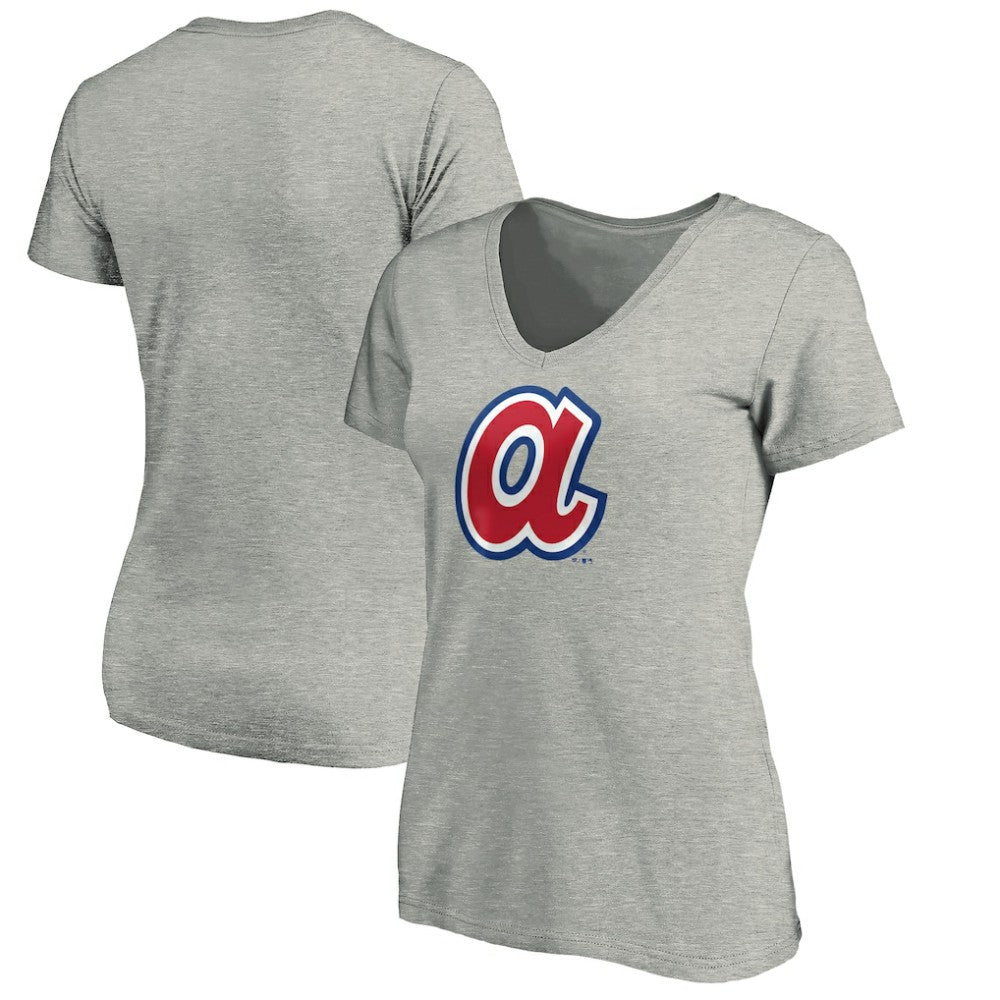 Atlanta Braves Women's Forbes V-Neck T-Shirt discount