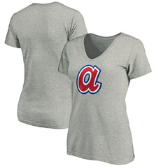 Atlanta Braves Women's Forbes V-Neck T-Shirt discount