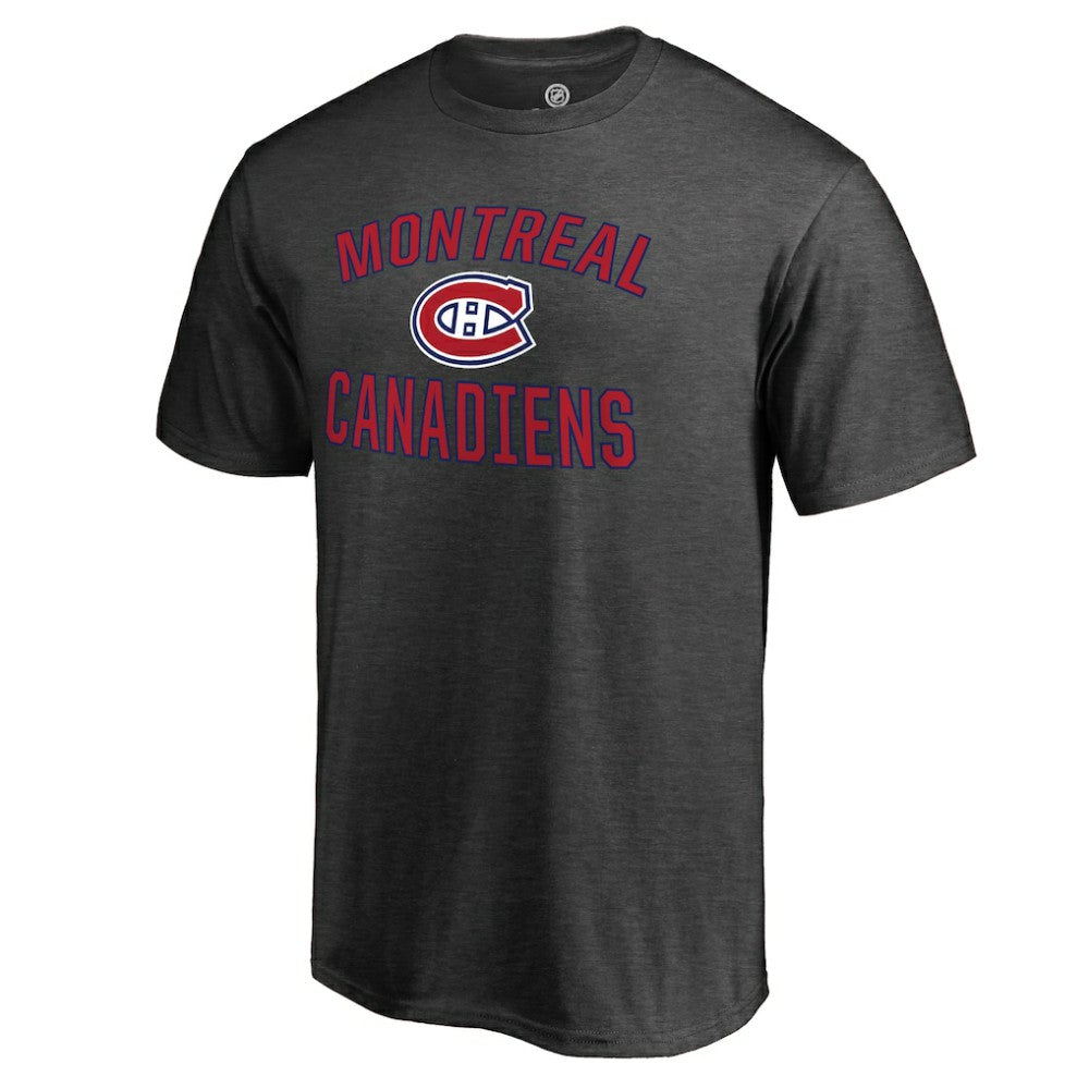 Montreal Canadiens - Victory Arch T-Shirt Heathered Gray