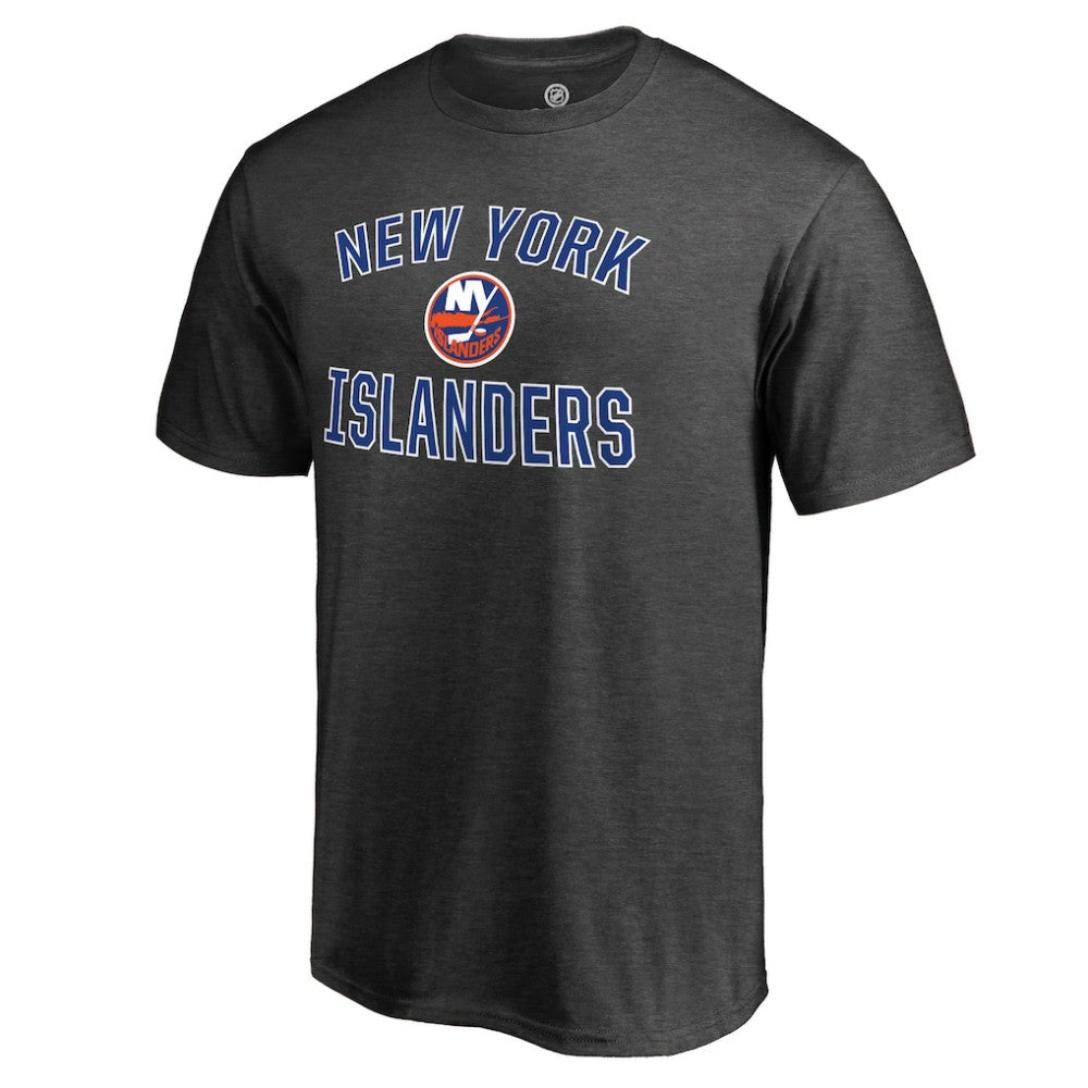New York Islanders - Victory Arch T-Shirt Heathered Gray