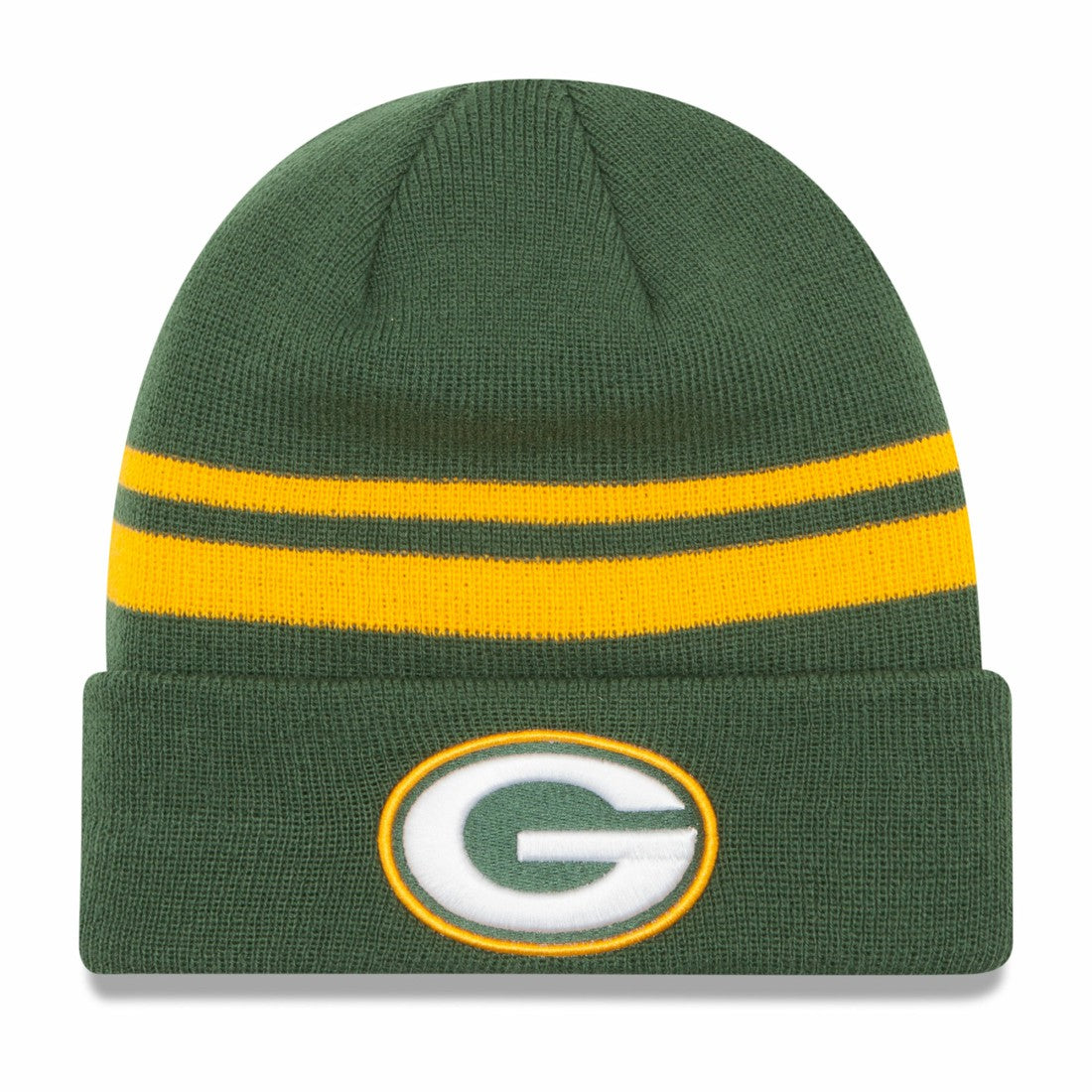 Green Bay Packers New Era Team Logo Cuffed Knit Hat Green - NFL