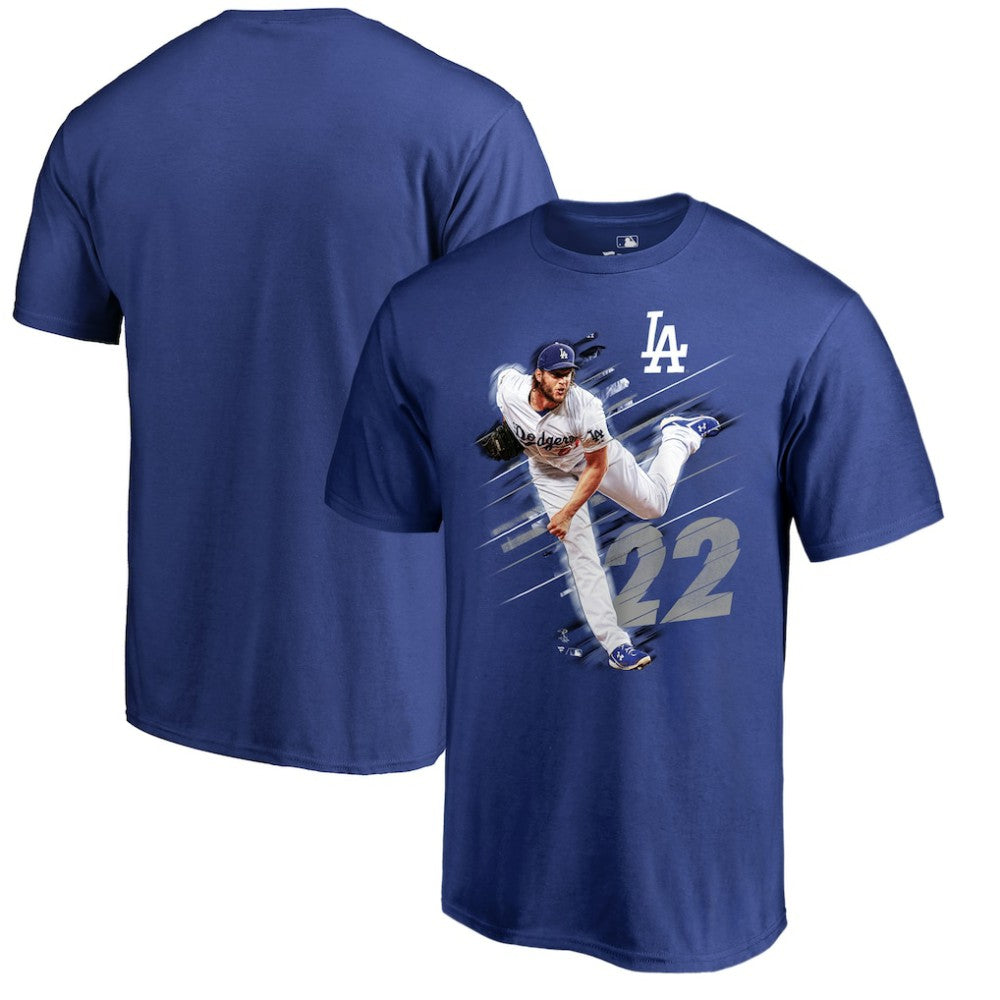 Clayton Kershaw Los Angeles Dodgers Fade Away T-Shirt Online