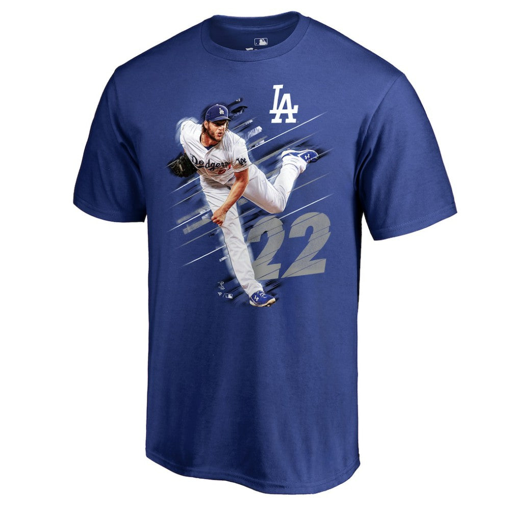 Clayton Kershaw Los Angeles Dodgers Fade Away T-Shirt Online