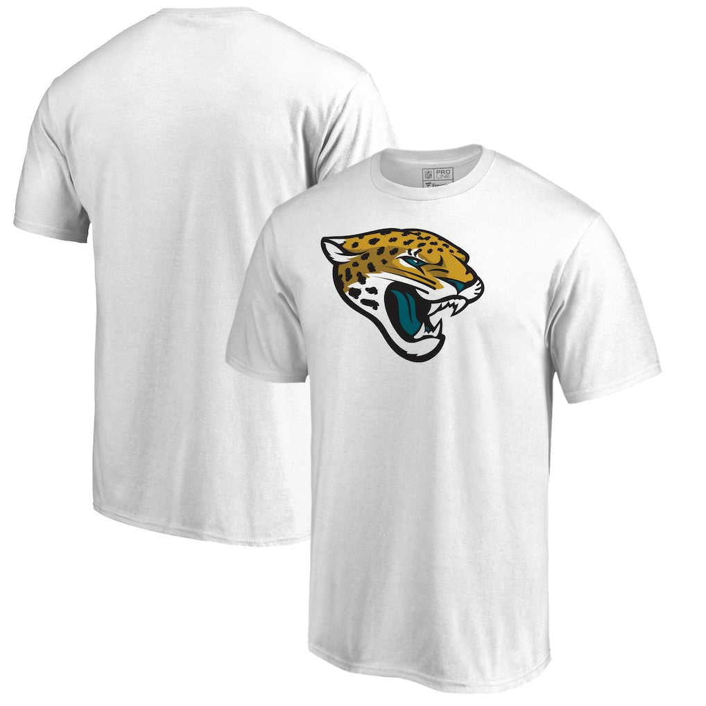 Jacksonville Jaguars Primary Logo T-Shirt White - NFL