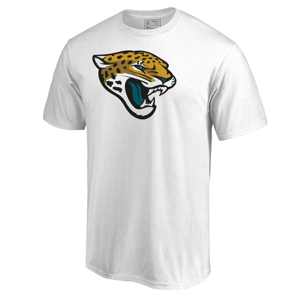 Jacksonville Jaguars Primary Logo T-Shirt White - NFL