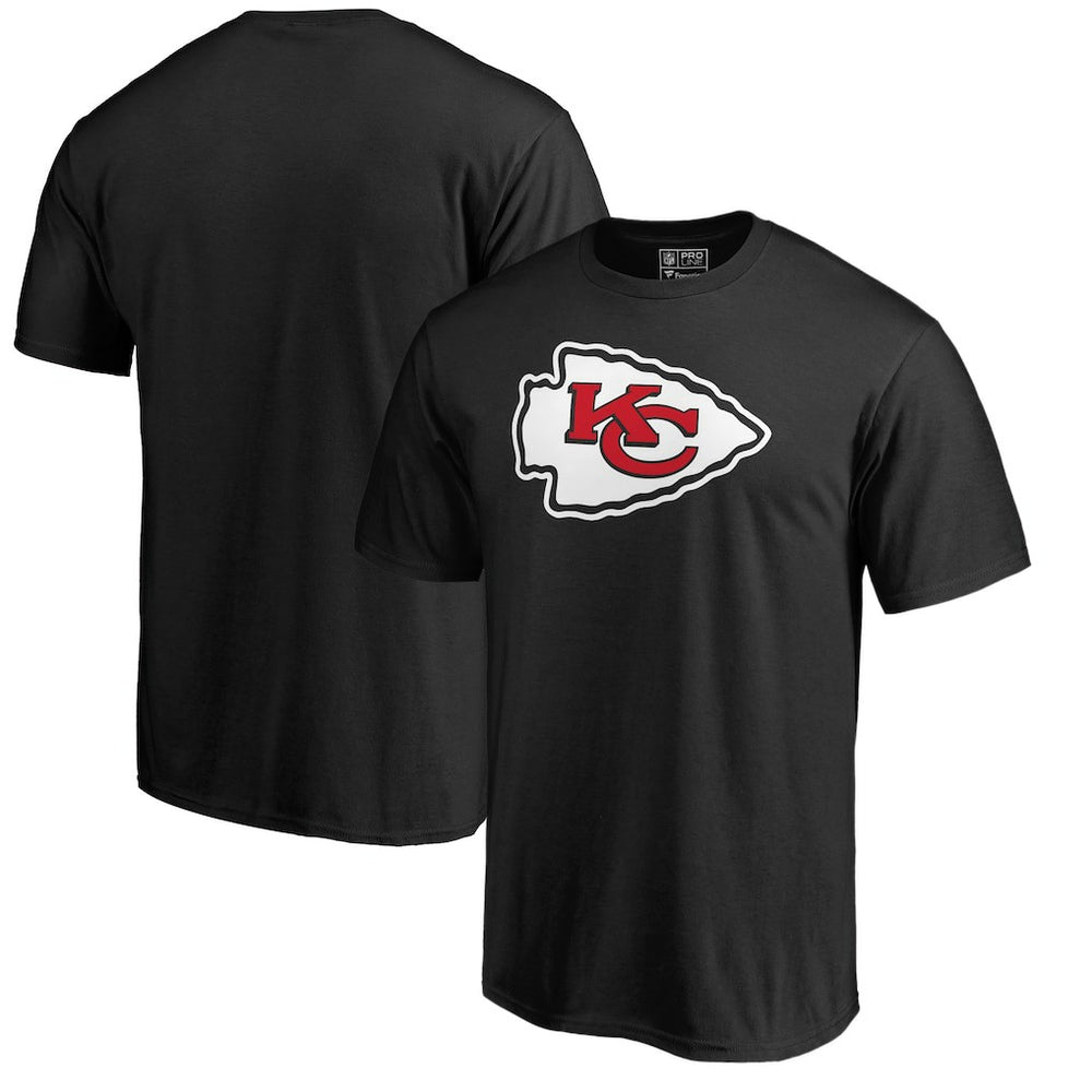 Kansas City Chiefs Primary Logo II T-Shirt Black - NFL