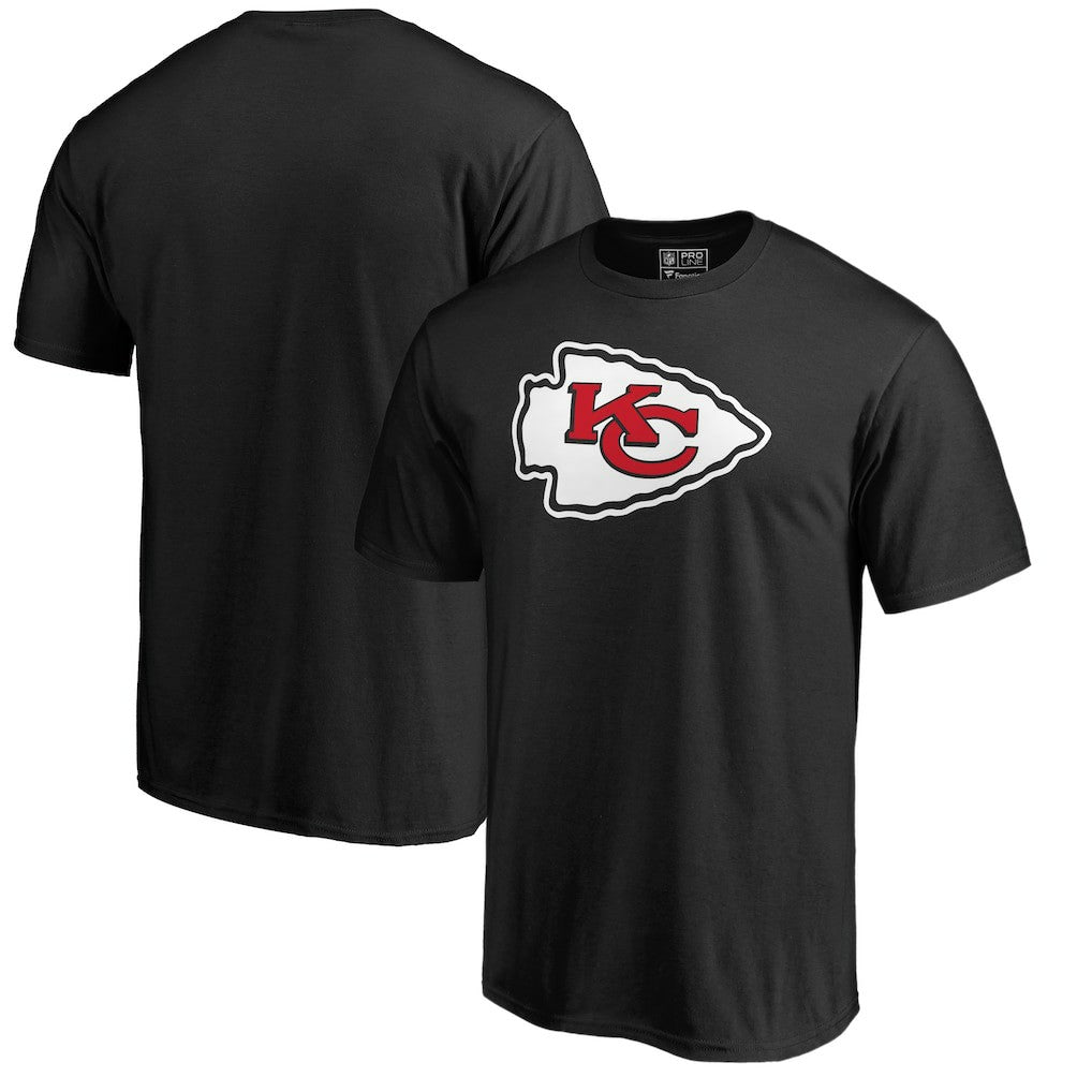 Kansas City Chiefs Primary Logo II T-Shirt Black - NFL