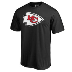 Kansas City Chiefs Primary Logo II T-Shirt Black - NFL