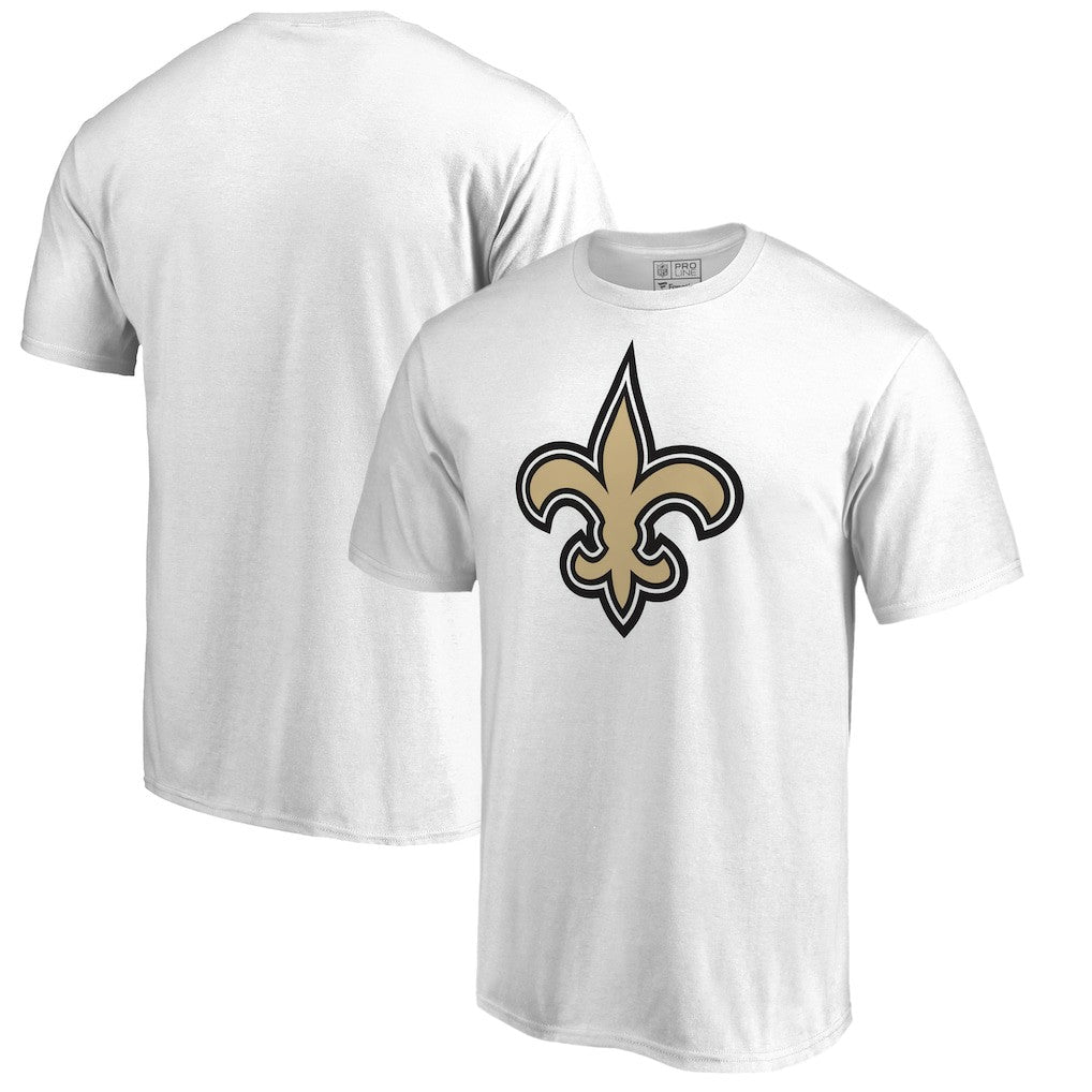 New Orleans Saints Primary Logo T-Shirt White - NFL