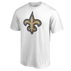 New Orleans Saints Primary Logo T-Shirt White - NFL