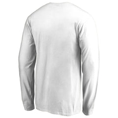 Jacksonville Jaguars Primary Logo Long-Sleeve T-Shirt White - NFL