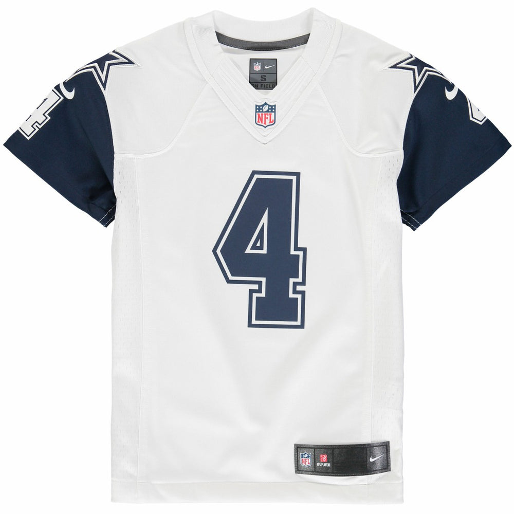 Dak Prescott Dallas Cowboys Youth Color Rush Game Jersey White - Nike