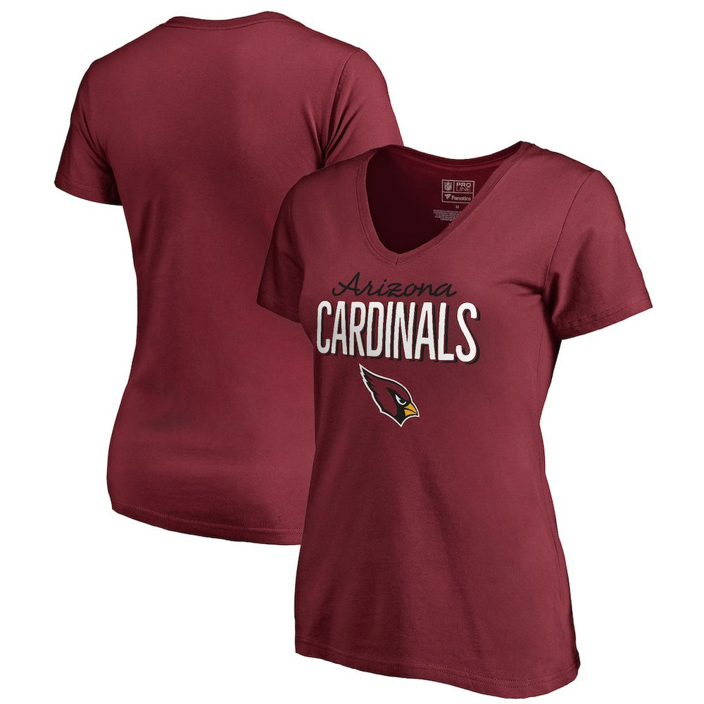 Arizona Cardinals Women's Nostalgia T-Shirt Cardinal - NFL