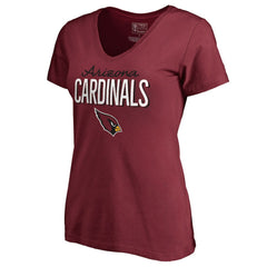 Arizona Cardinals Women's Nostalgia T-Shirt Cardinal - NFL