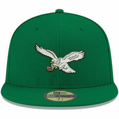 Philadelphia Eagles New Era Omaha Throwback 59FIFTY Fitted Hat Kelly Green - NFL