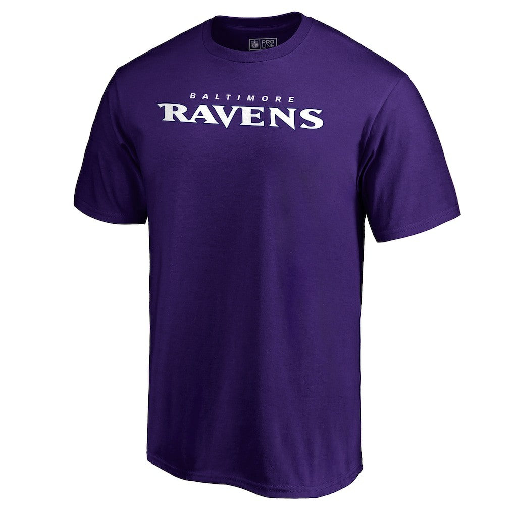 Baltimore Ravens Wordmark T-Shirt Purple - NFL