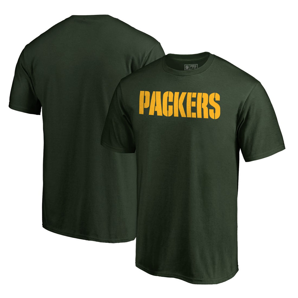 Green Bay Packers Wordmark T-Shirt Green - NFL