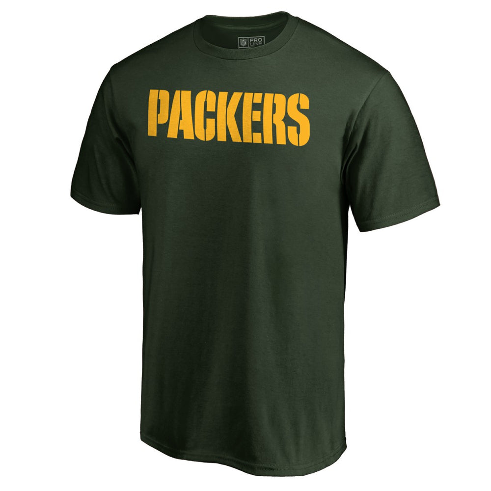 Green Bay Packers Wordmark T-Shirt Green - NFL