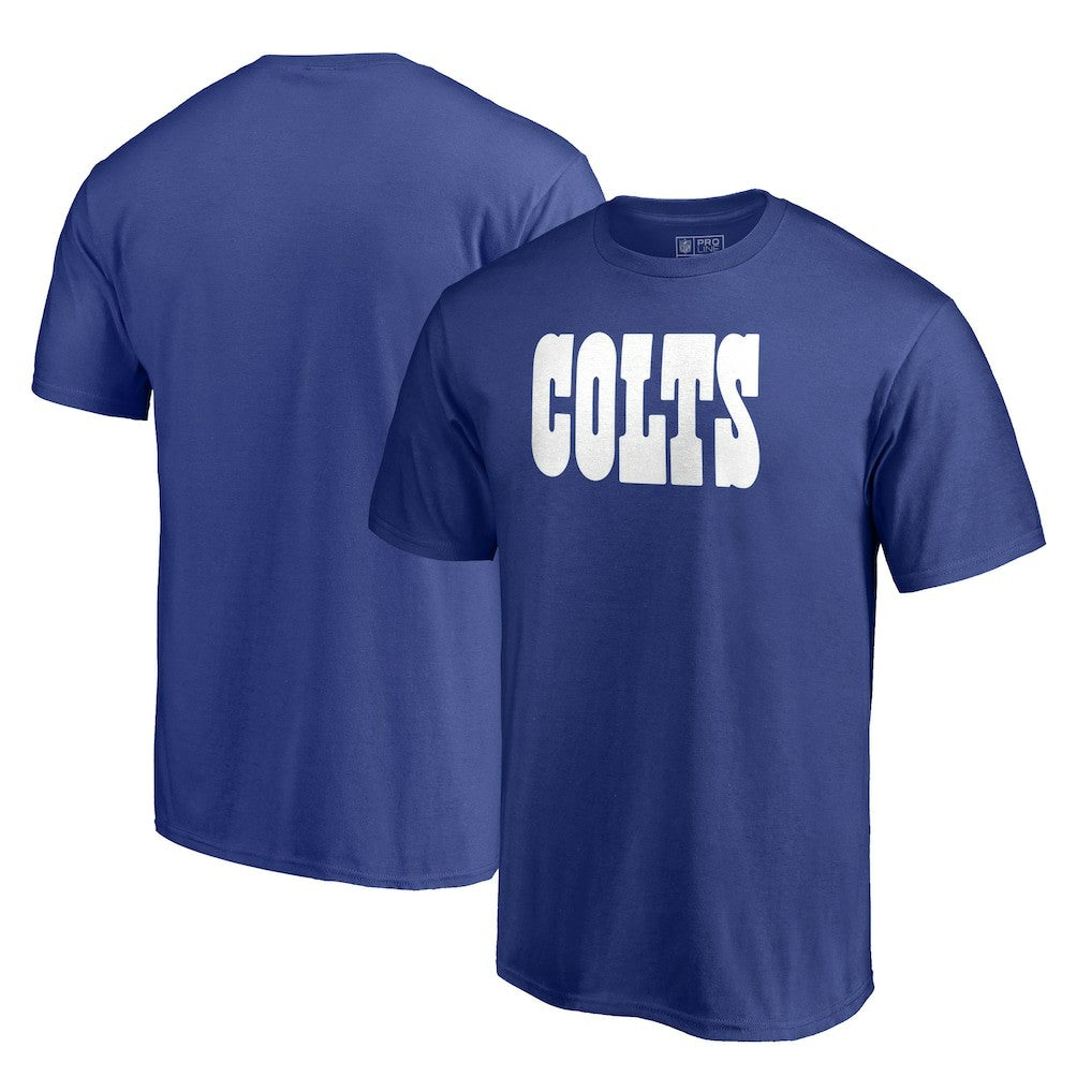 Indianapolis Colts Wordmark T-Shirt Royal - NFL